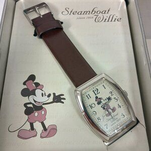 Disney Mickey Mouse Steamboat Willie Watch w/ Tin – 75th Anniversary *BRAND NEW*